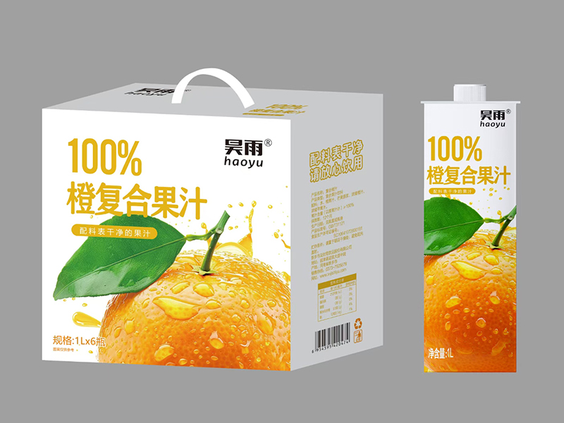 百分百橙復合果汁1L
